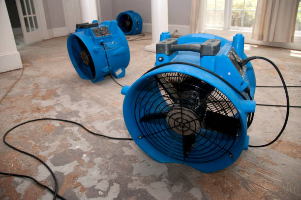 Water damage restoration process in NC